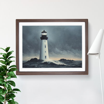 Masterful Lighthouse - Single Picture Frame Print