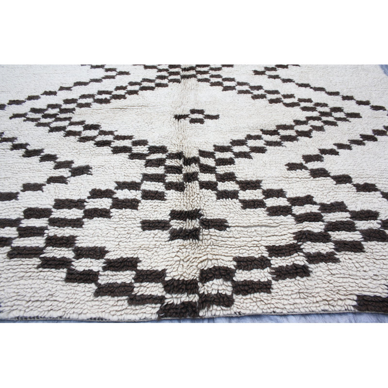 One-of-a-Kind Rectangle 6'3" X 8'5" Hand Loomed Area Rug