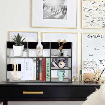 Ionie Bookshelf Office Desktop Organizer