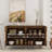 Fluted Buffet Accent Cabinet With Adjustable Shelves-1537706354