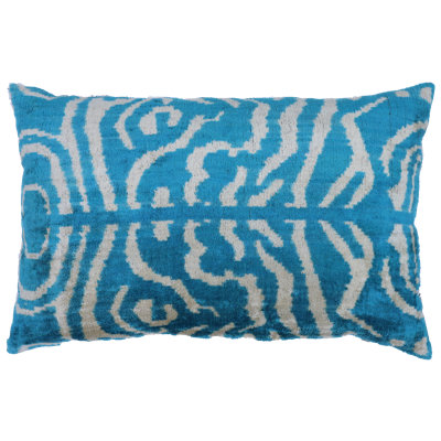 Housse de coussin décorative faite à la main de luxe et insert en plumes de canard de qualité supérieure