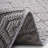 Grey Geometric Indoor / Outdoor Rug-1458323813