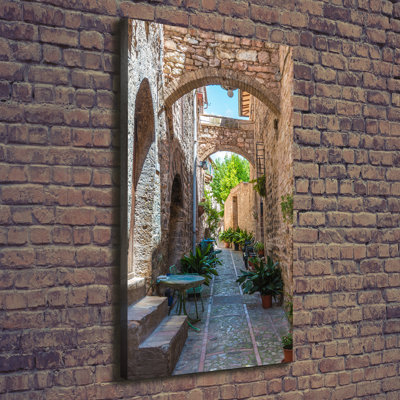 Italian Streets - Wrapped Canvas Print