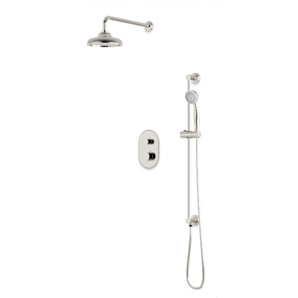 Système de douche complet, Nickel poli