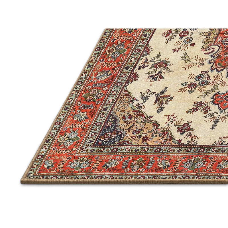 Georgiann Oriental Indoor Rug, Rectangle 5' x 7'