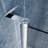 32"-33 1/4" W x 72" H Pivot Frameless Shower Door with Clear Glass