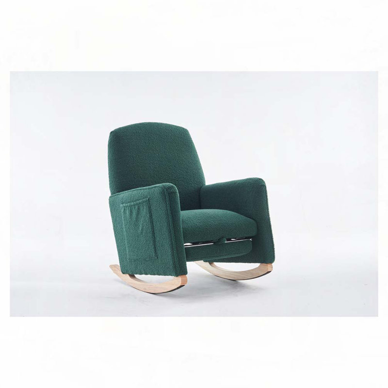 Chaise berçante, Vert