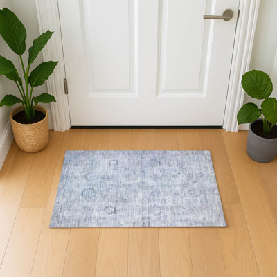 Premium Machine Washable Verlin AMF1769 Border Rug