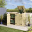 Wooden Bin Store