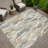 Machine Washable Indoor/Outdoor Chantille ACN2329 Stripes Rug-487810199