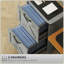 Classeur rustique gris clair avec 2 tiroirs-1519324508