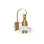 Onion 1-Light Outdoor Wall Lantern