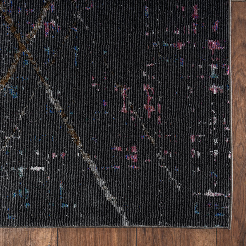 Ioan Abstract Indoor Rug, Rectangle 5' x 7'6"
