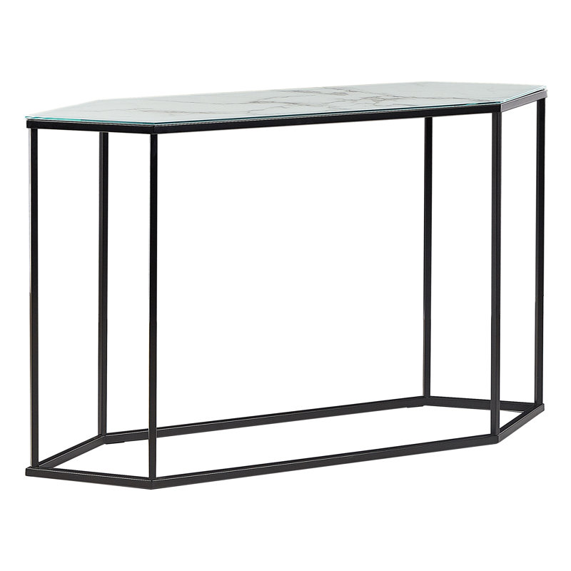 Aalliyah 120cm Glass Top Console Table