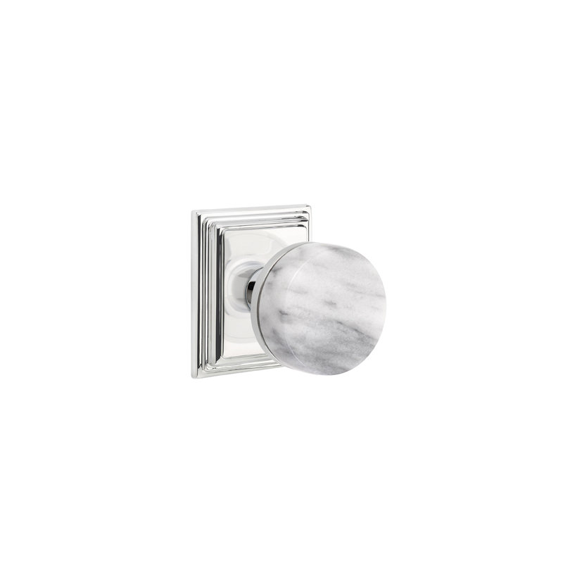 Select Knob with Square Rosette, Oil Rubbed Bronze