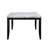 Hussein Square Counter Height Table in Black