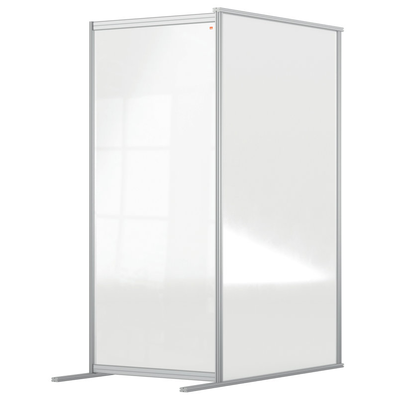 Ambler Clear Office Partitions, 180cm H x 60cm W x 60cm D