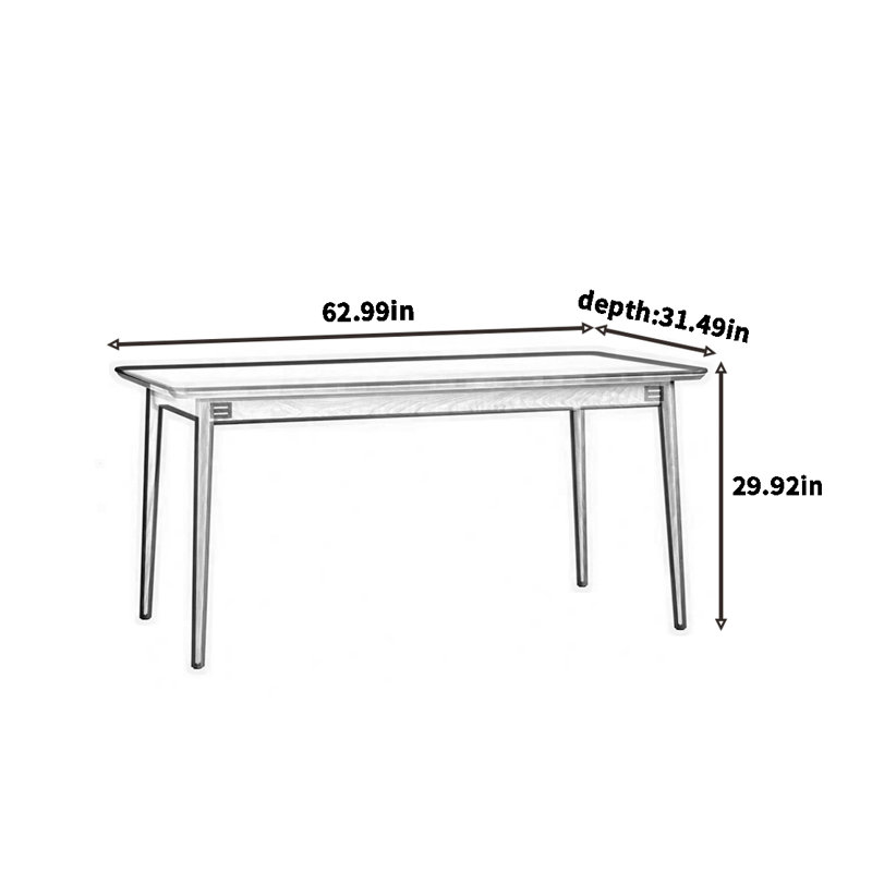 Generre, 29.92"H x 62.99"L x 31.49"W