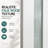 36" x 80" 3-Lite Fiberglass Front Entry Door with Door Frame Inswing Exterior Door with Frosted Glass, 4-9/16" Jamb, Right Hand/Left Hand, Handle Not Included-139542101-139542104