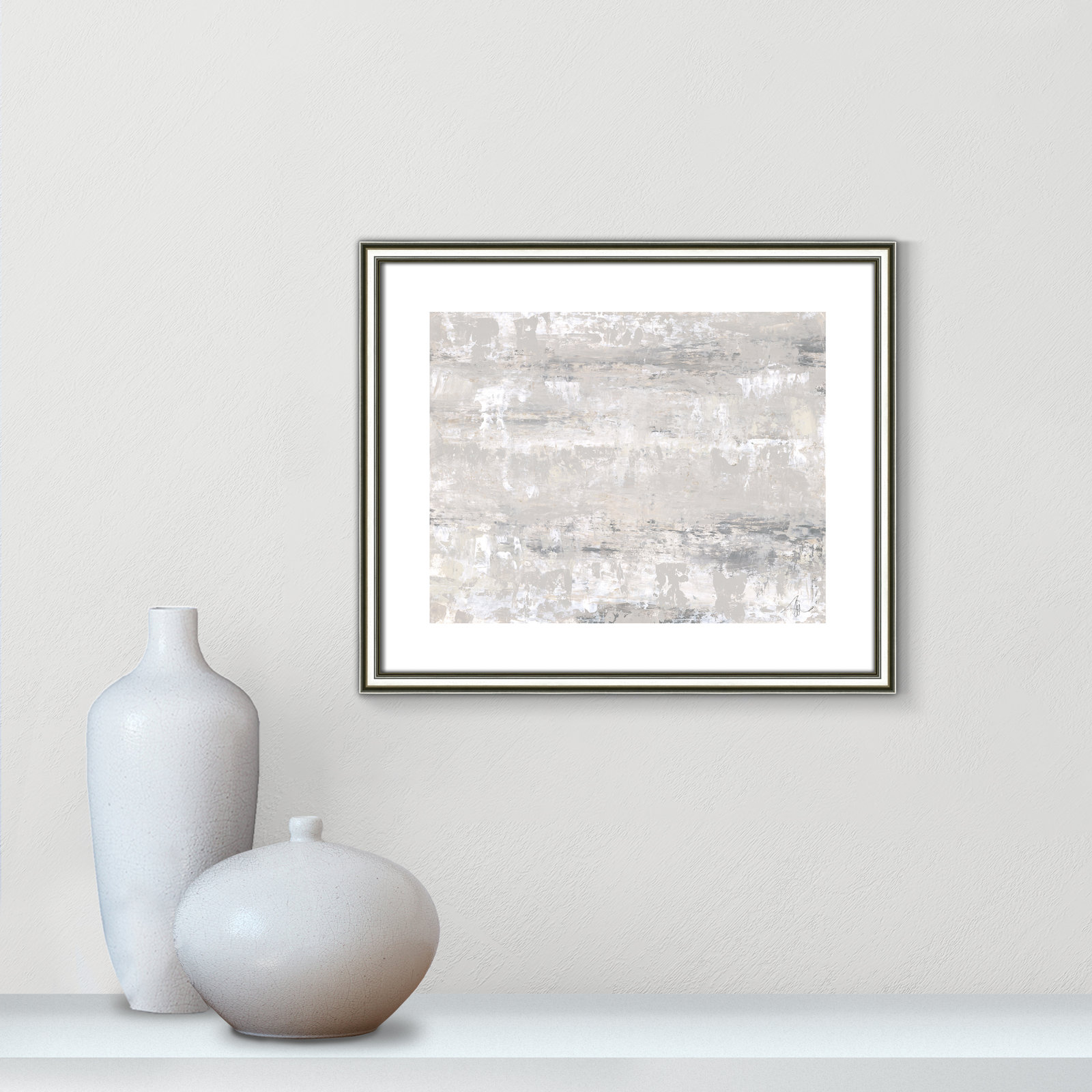 Desert Winds by Filippo Ioco - Print, Silver Framed Paper, 16" H x 19" W x 0.88" D