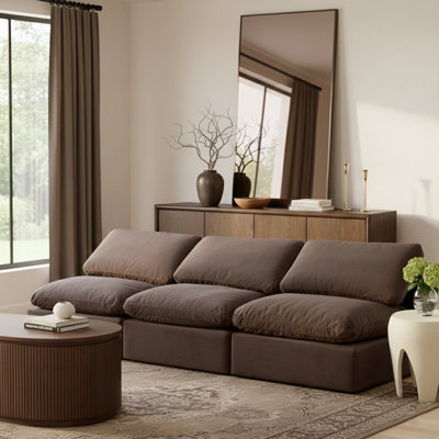 Hinami 105'' Velvet Sofa