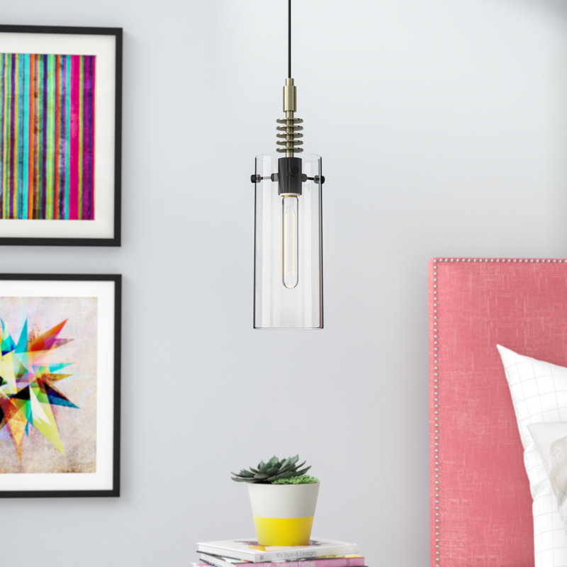 Conesville 1 - Light Steel Single Pendant