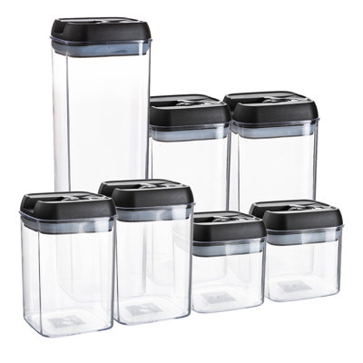 Argon Tableware - Flip Lock Food Storage Containers Set