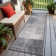 Edens Reversible Abstract Gray/Ivory Indoor & Outdoor Area Rug