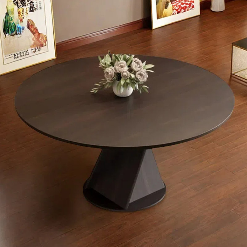 Table de salle à manger simple et légère de luxe, H 29,53 po x L 59,06 po x l 59,06 po