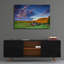 Art mural en verre Ebern Designs «First Light On Jenne Farm» par Rick Berk-1803394780