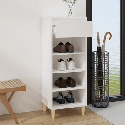  Armoire à chaussures en bois d'ingénierie
