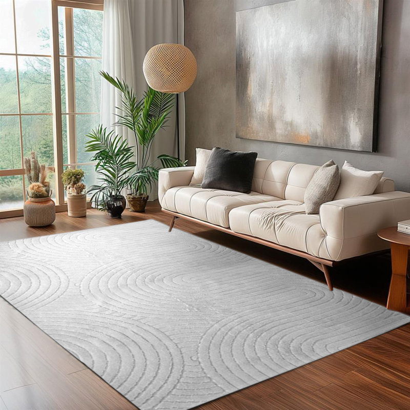 ZUMRUT Circle living room rug, Rectangle 200 x 300 cm
