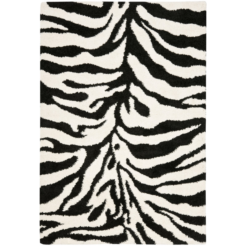 Braylee Animal Print Area Rug, Rectangle 122 x 183 cm