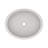 Tolosa NativeStone Concrete Oval Dual-Mount Bathroom Sink-17150767