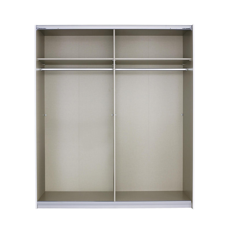 Alegro Sliding Door Wardrobe, Sonoma Oak, 210 cm H x 181 cm W x 62 cm D