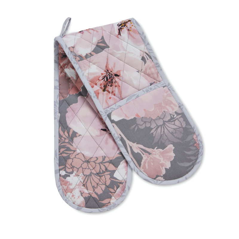 Dramatic Floral Double Oven Glove