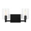 Haines 2 Light Transparent Dimmable Vanity Light-1146103921