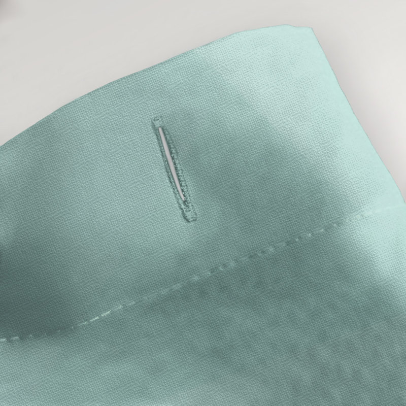 Shower Curtain and Liner Included, Zircon