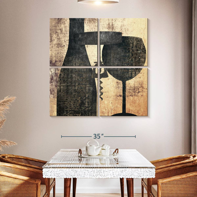 Yarlin Shadowy Kitchen I, 45" H x 45" W