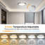Plafonnier encastré 2 lumières Makayiah-107150839