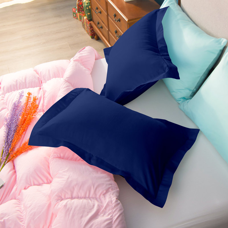 Sham Set, King, Navy Blue