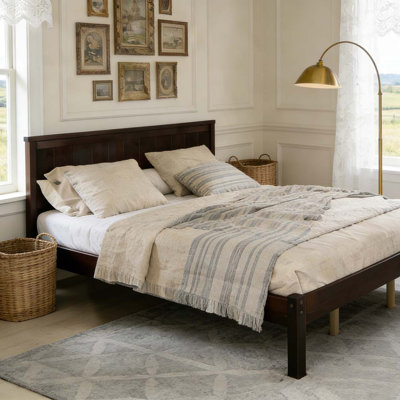 Platform Bed Frame with Headboard