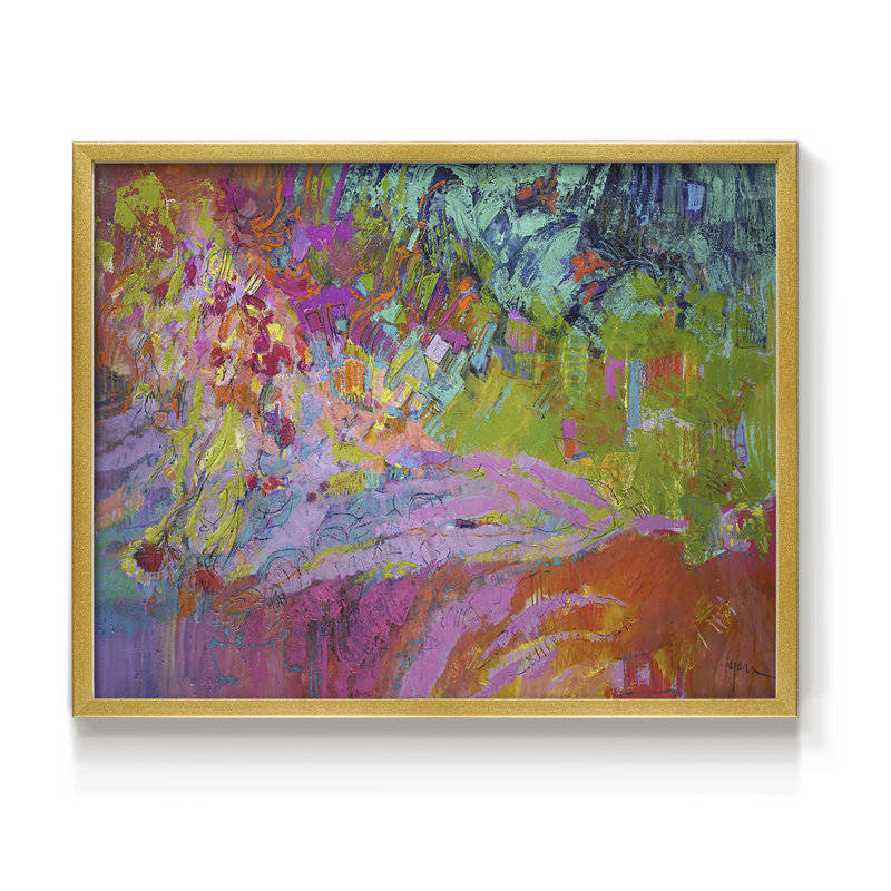 Passion Diva -Framed Print - Restickable, 11" H x 14" W
