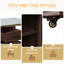 Chariot de cuisine verrouillable pour l'extérieur avec îlot de cuisine et grand espace de rangement-882010025