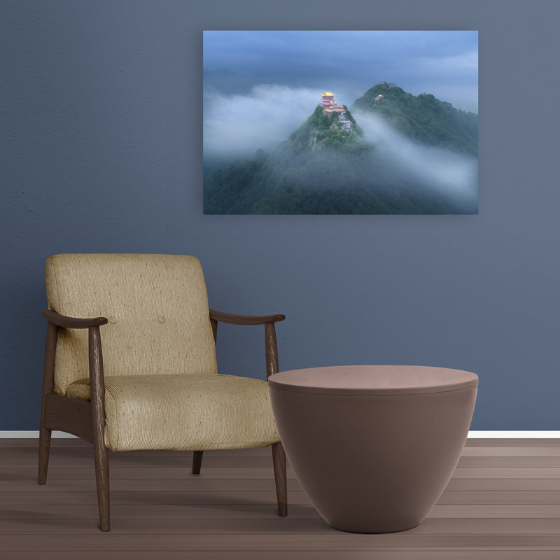 " Milky Way Tower Abstract Contemporary Landscape Architecture Wall Art Print " by Simoon, H 24 po x l 36 po