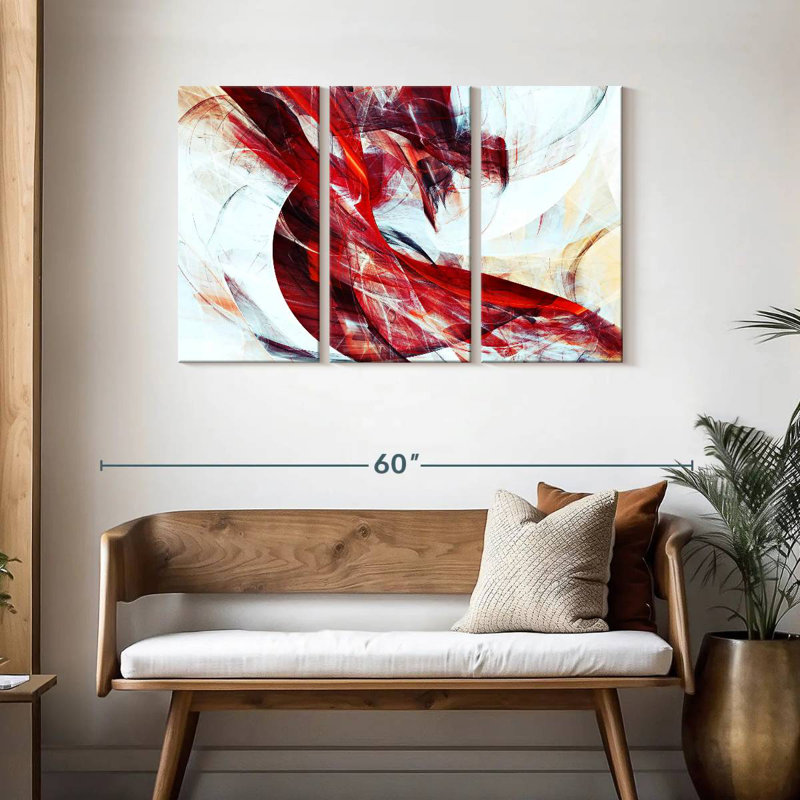 Avery Futuristic Abstract, 28" H x 45" W