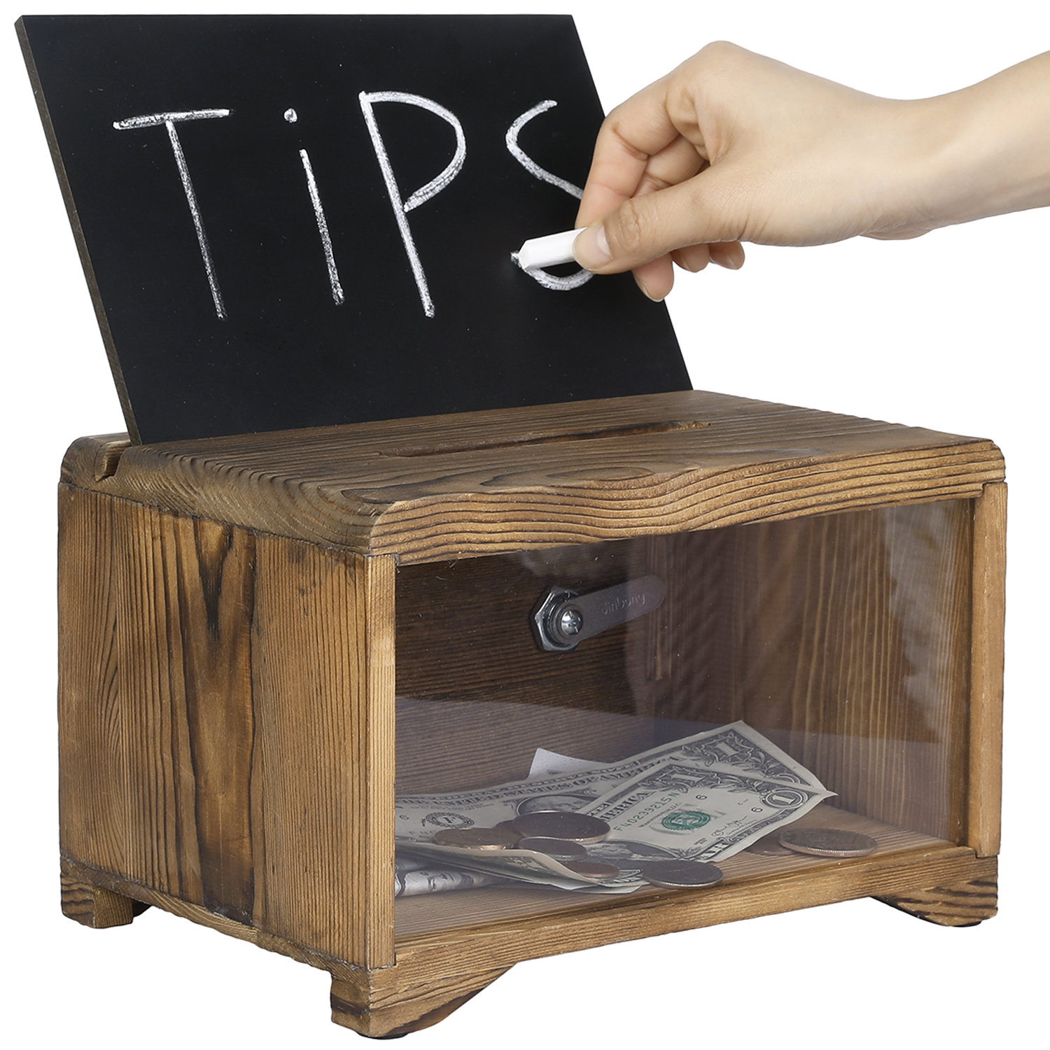 MyGift Solid Wood Suggestion Drop Box Wayfair