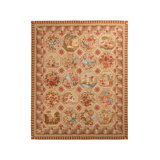 One-of-a-Kind Rectangle 5'10" X 6'11" Hand Knotted Area Rug