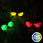 3-Pack Halloween Flashing Eyes with Timer