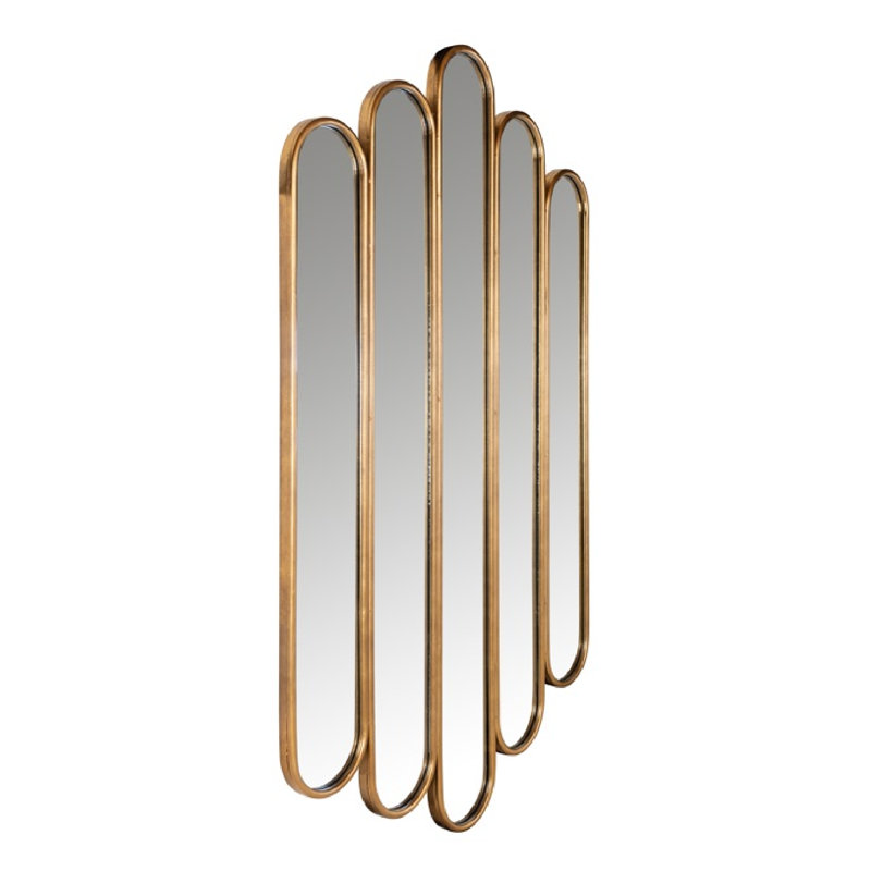 Chelsey Iron Oval Mirror